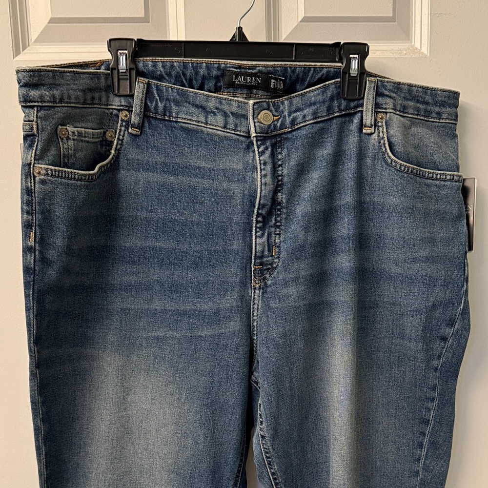 NWT Lauren Ralph Lauren High Rise Denim Jeans